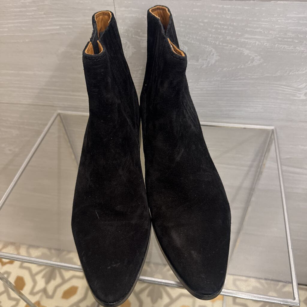 Rag and Bone Black Suede Rover Chelsea Boots 39