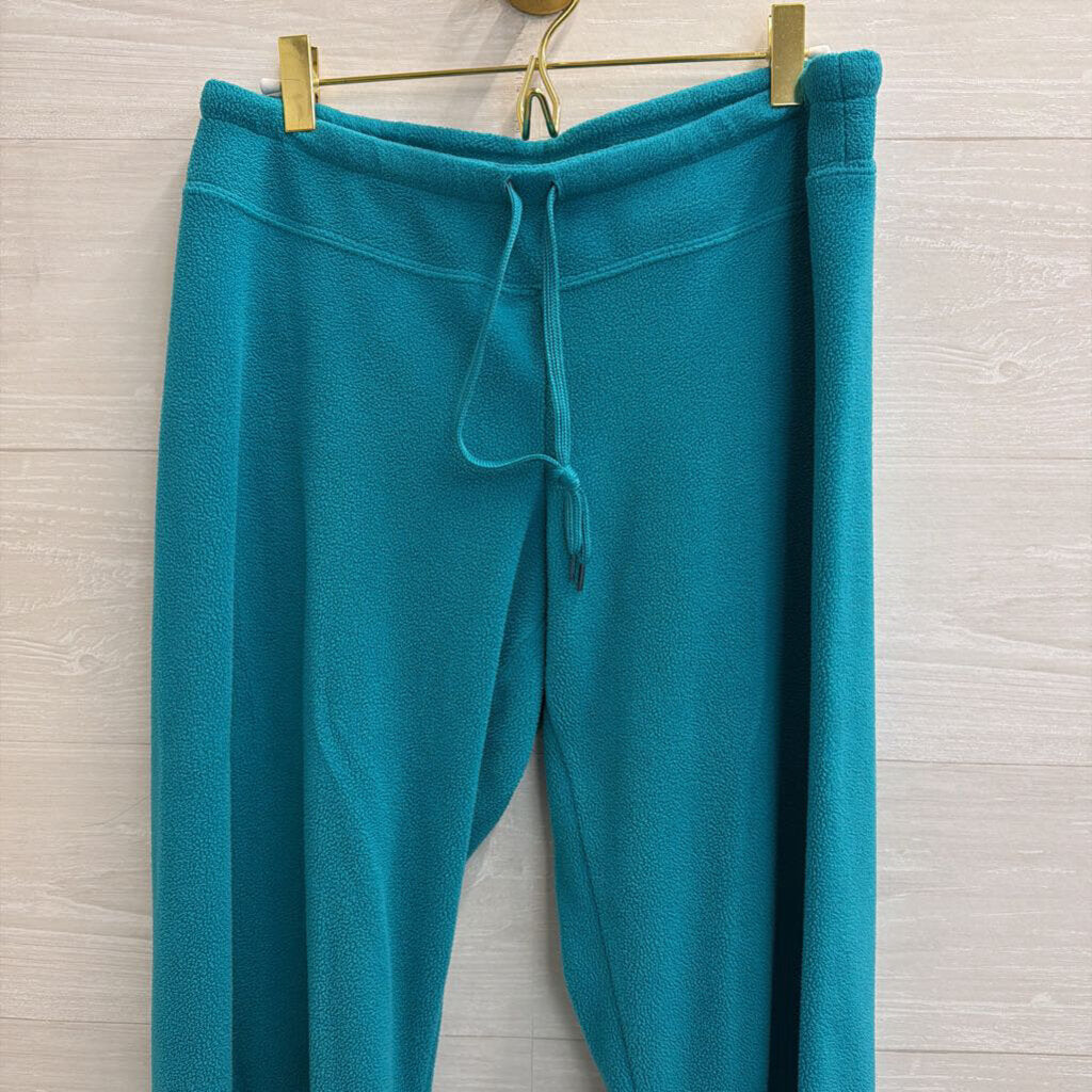 Vintage Everlast Blue Fleece Zip Up Hoodie/ Wide Leg Pants Set Medium