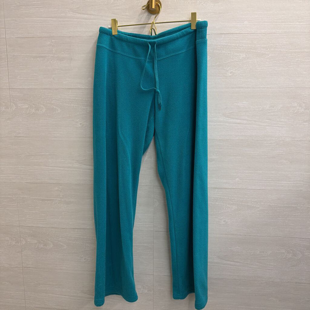 Vintage Everlast Blue Fleece Zip Up Hoodie/ Wide Leg Pants Set Medium