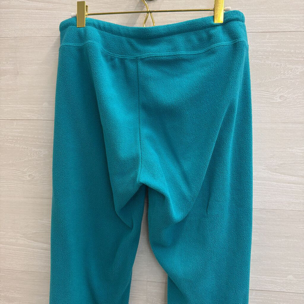 Vintage Everlast Blue Fleece Zip Up Hoodie/ Wide Leg Pants Set Medium