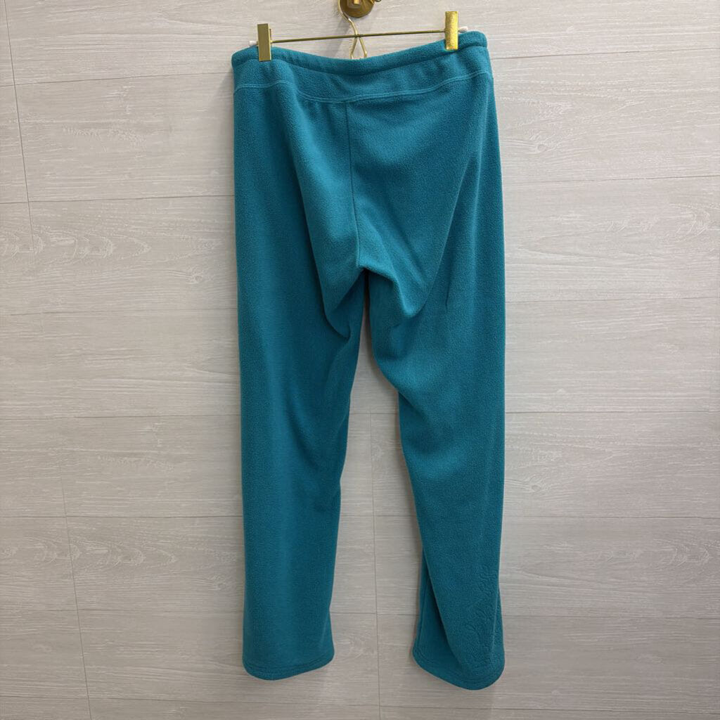 Vintage Everlast Blue Fleece Zip Up Hoodie/ Wide Leg Pants Set Medium