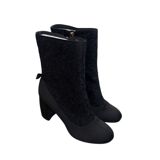 Nanette Lepore Black Linette Boots 9.5