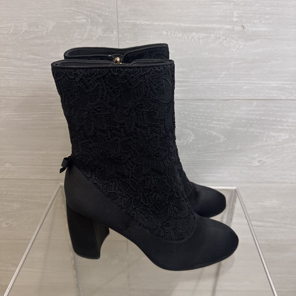 Nanette Lepore Black Linette Boots 9.5