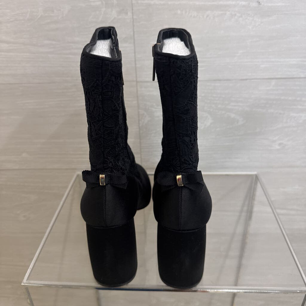 Nanette Lepore Black Linette Boots 9.5