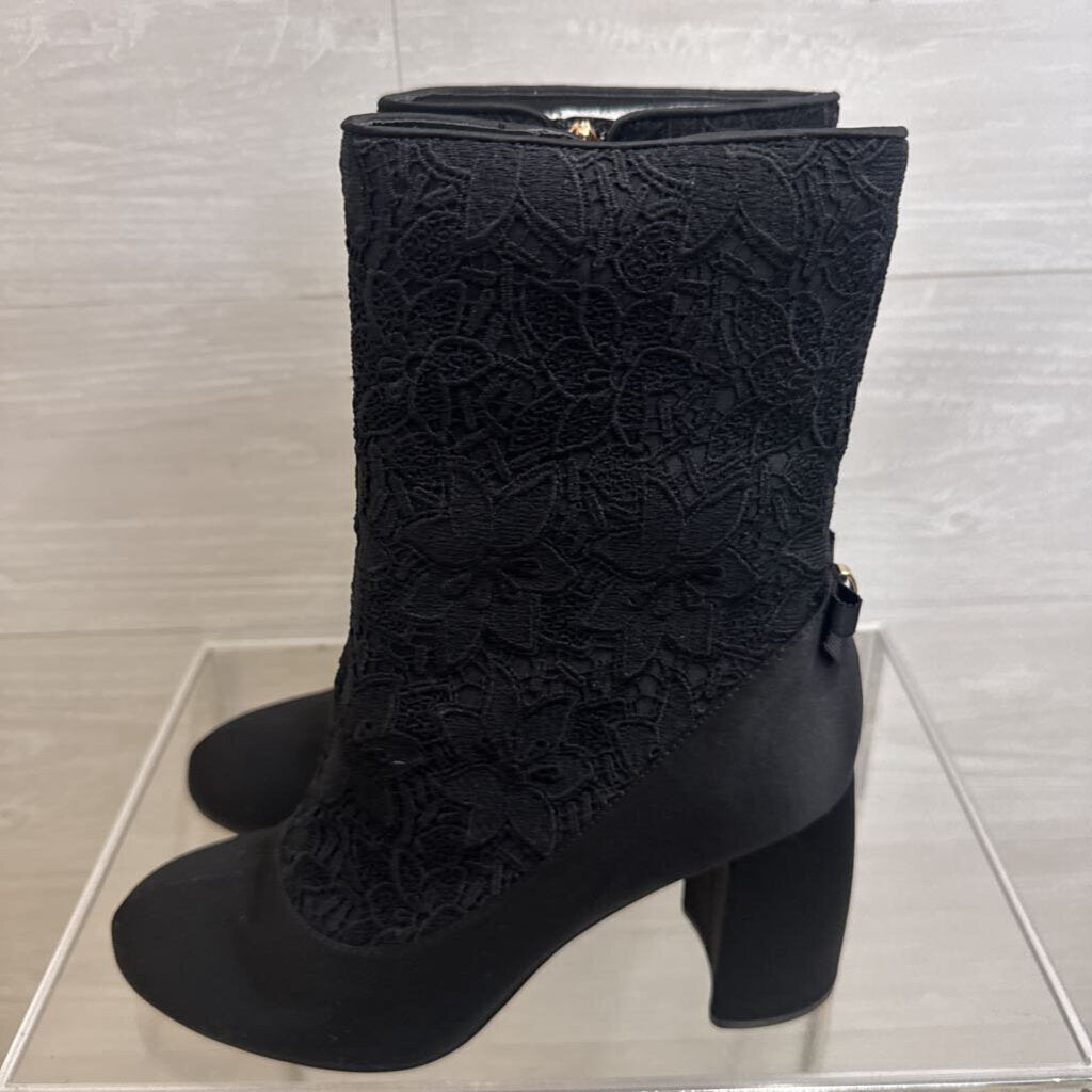 Nanette Lepore Black Linette Boots 9.5