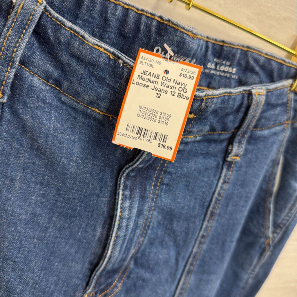 Medium Wash OG Loose Jeans 12