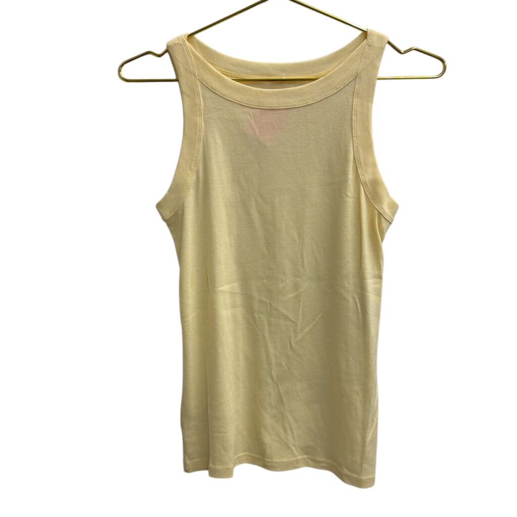 Loft Butter Yellow Tank Top Small