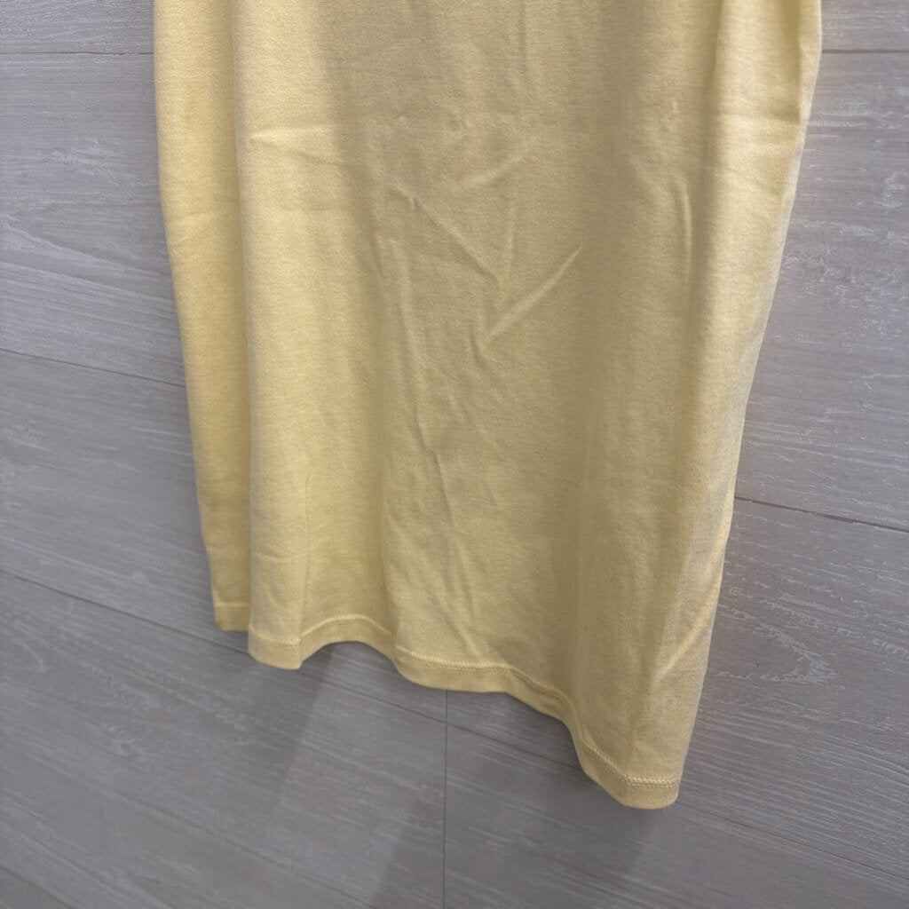 Loft Butter Yellow Tank Top Small