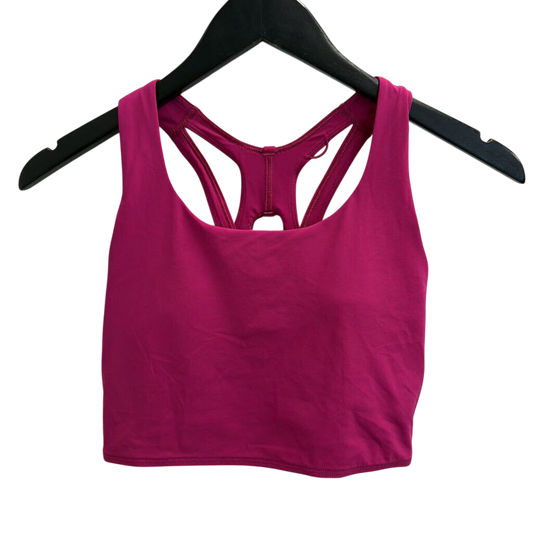 Lululemon Pink Strappy Back Sports Bra 6