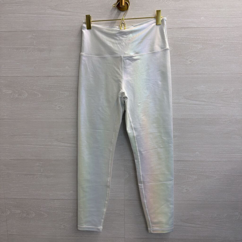 Zyia Pearlescent White Leggings 6-8