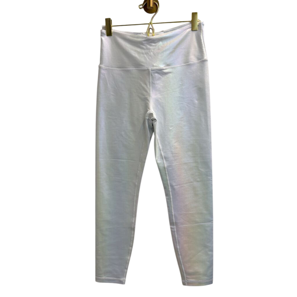 Zyia Pearlescent White Leggings 6-8