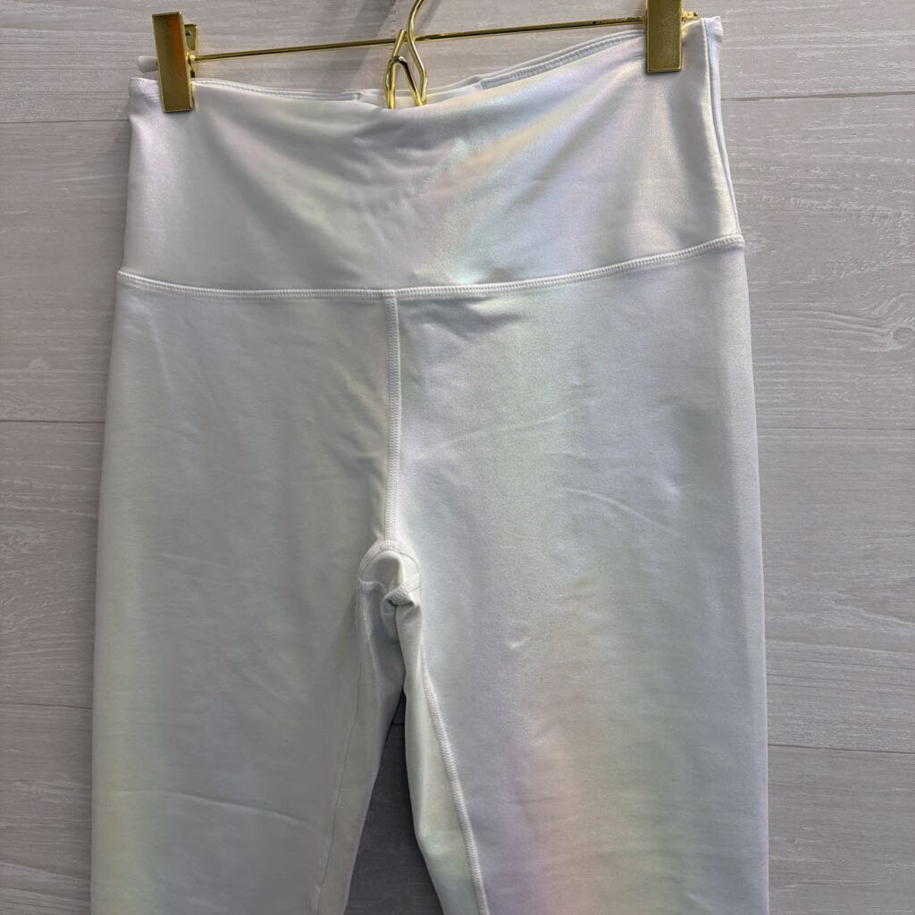 Zyia Pearlescent White Leggings 6-8