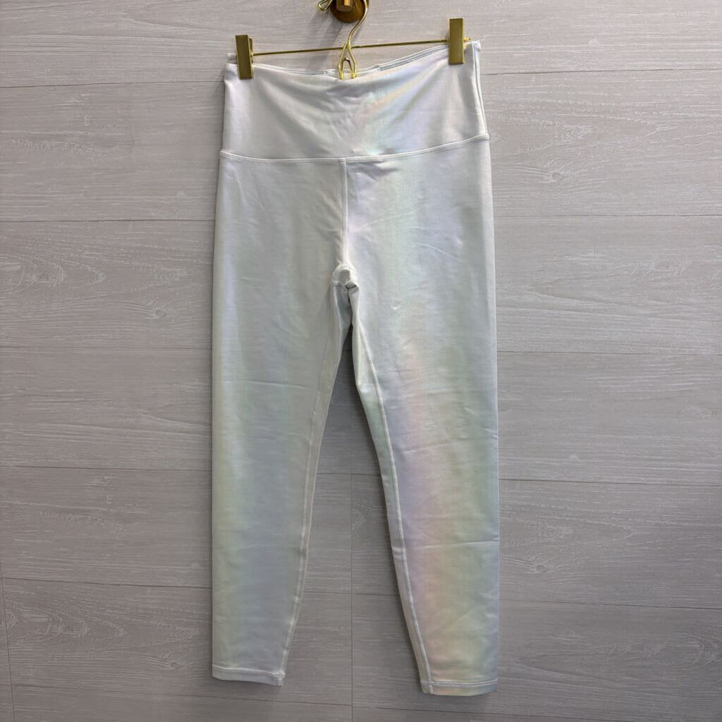 Zyia Pearlescent White Leggings 6-8