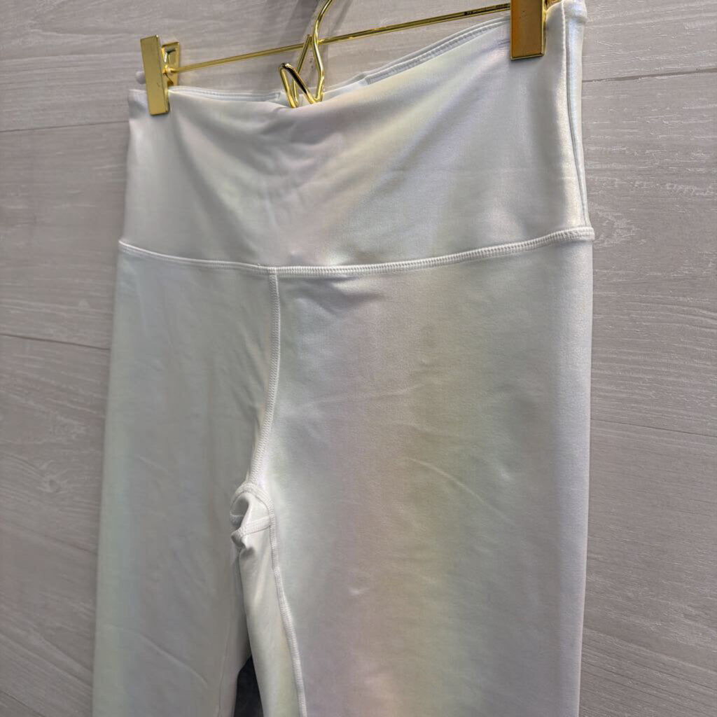 Zyia Pearlescent White Leggings 6-8