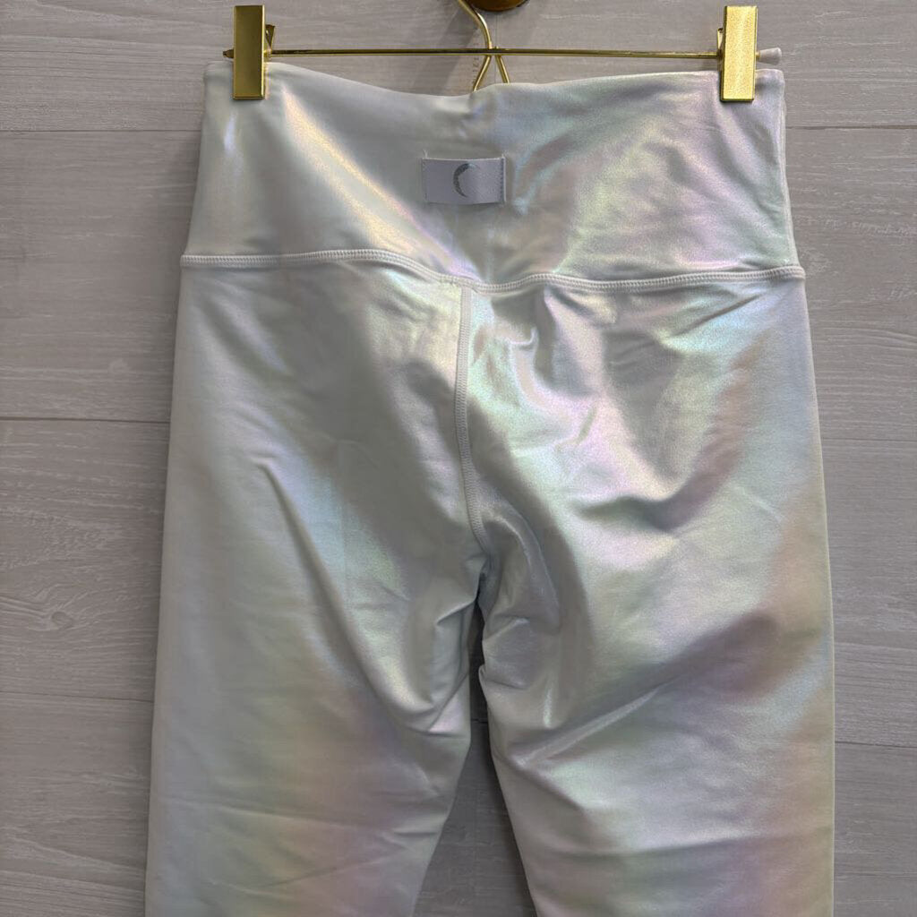 Zyia Pearlescent White Leggings 6-8