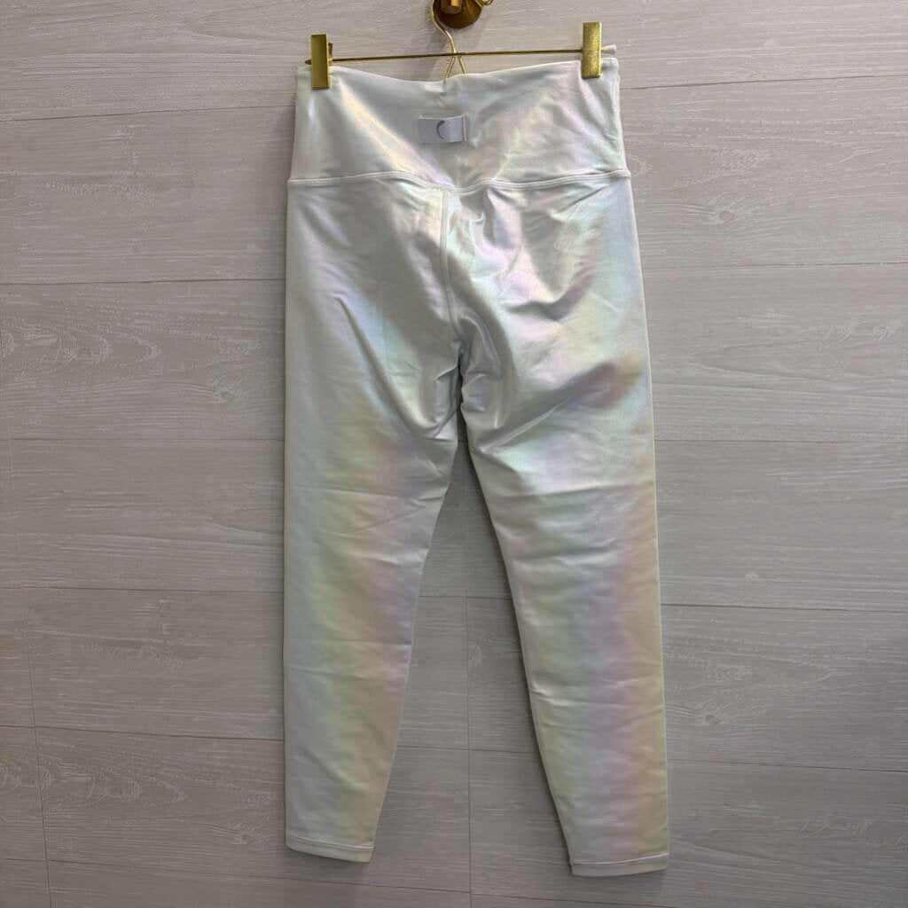 Zyia Pearlescent White Leggings 6-8