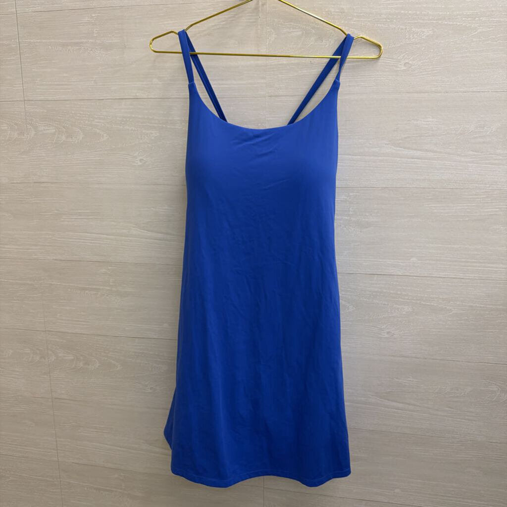 Halara Blue Athletic Dress With Shorts Large