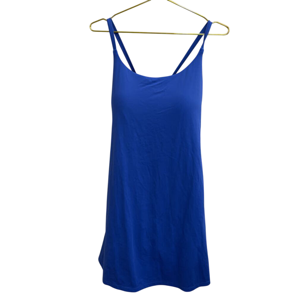 Halara Blue Athletic Dress With Shorts Large