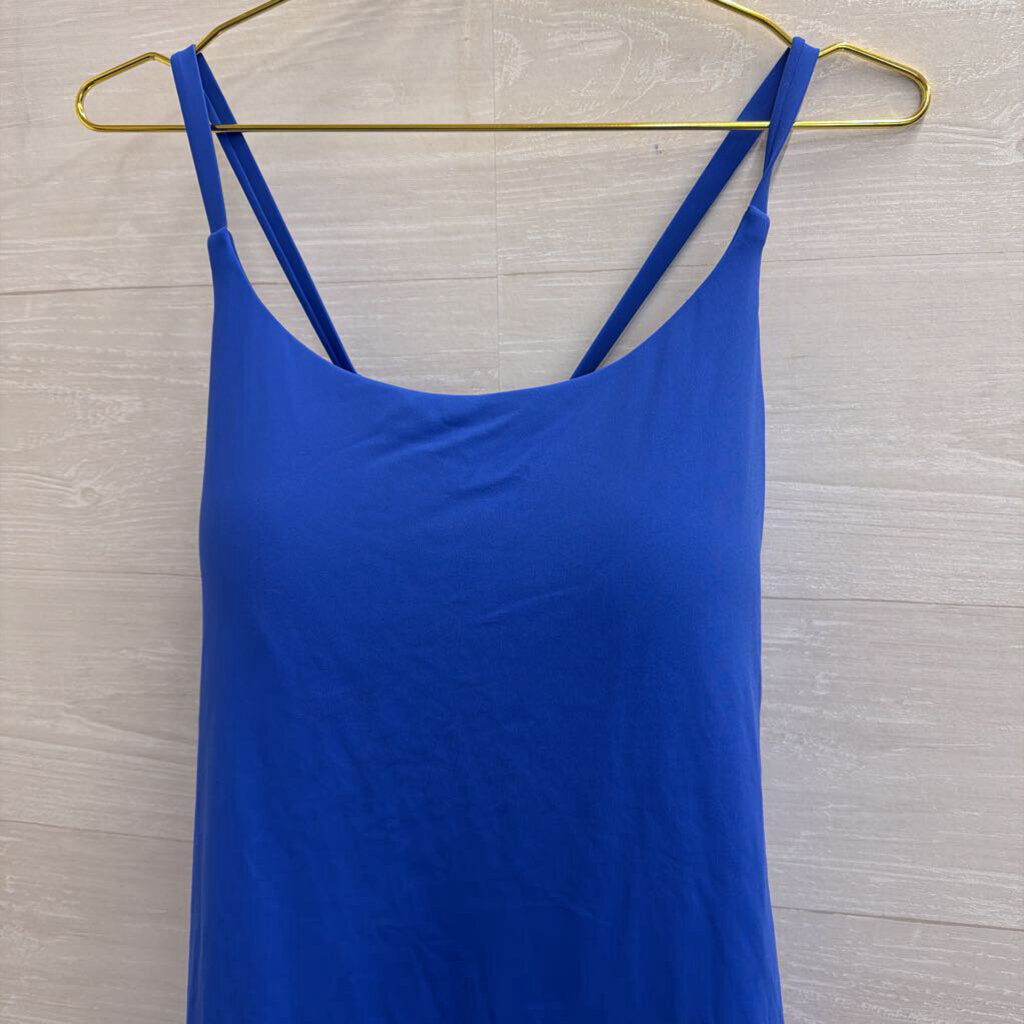 Halara Blue Athletic Dress With Shorts Large