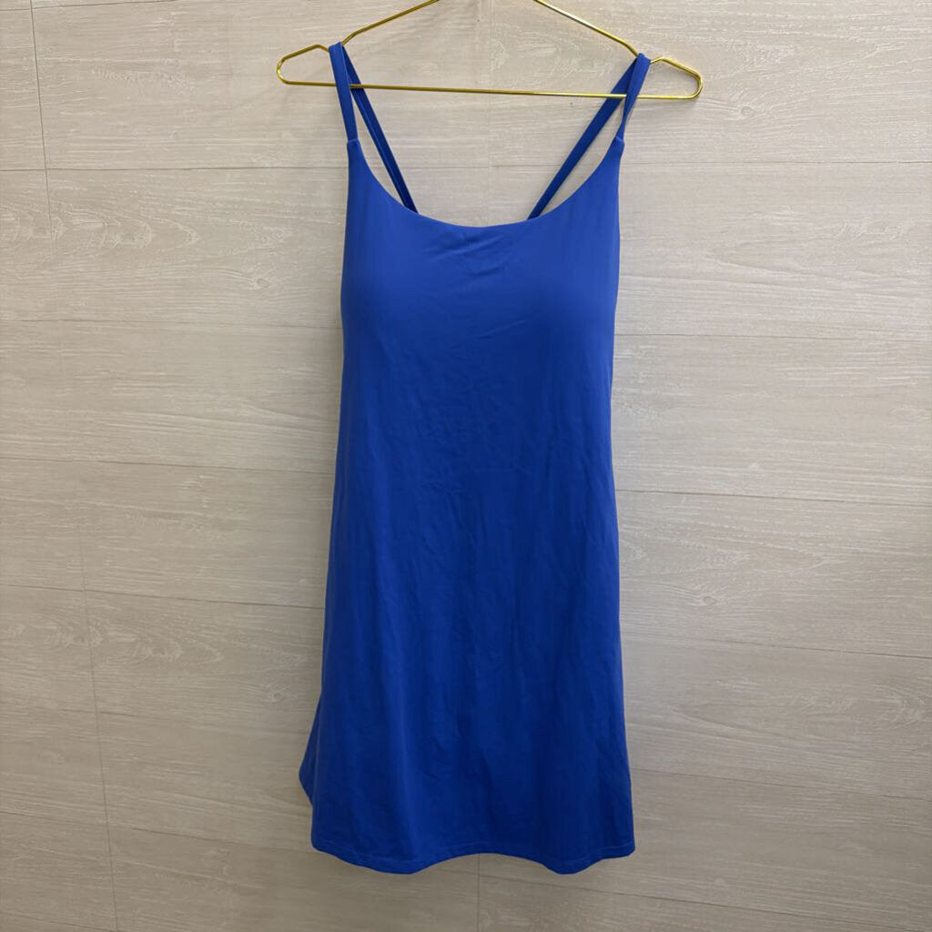 Halara Blue Athletic Dress With Shorts Large