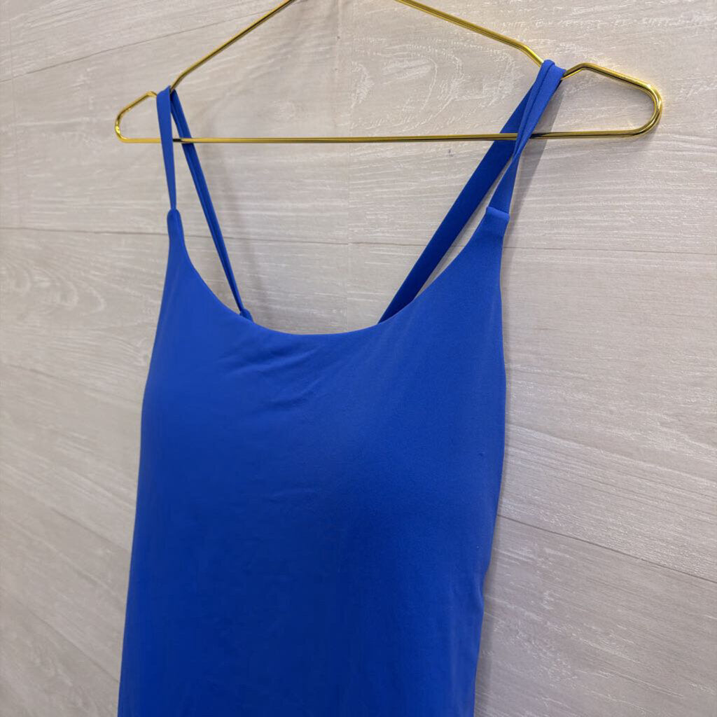 Halara Blue Athletic Dress With Shorts Large