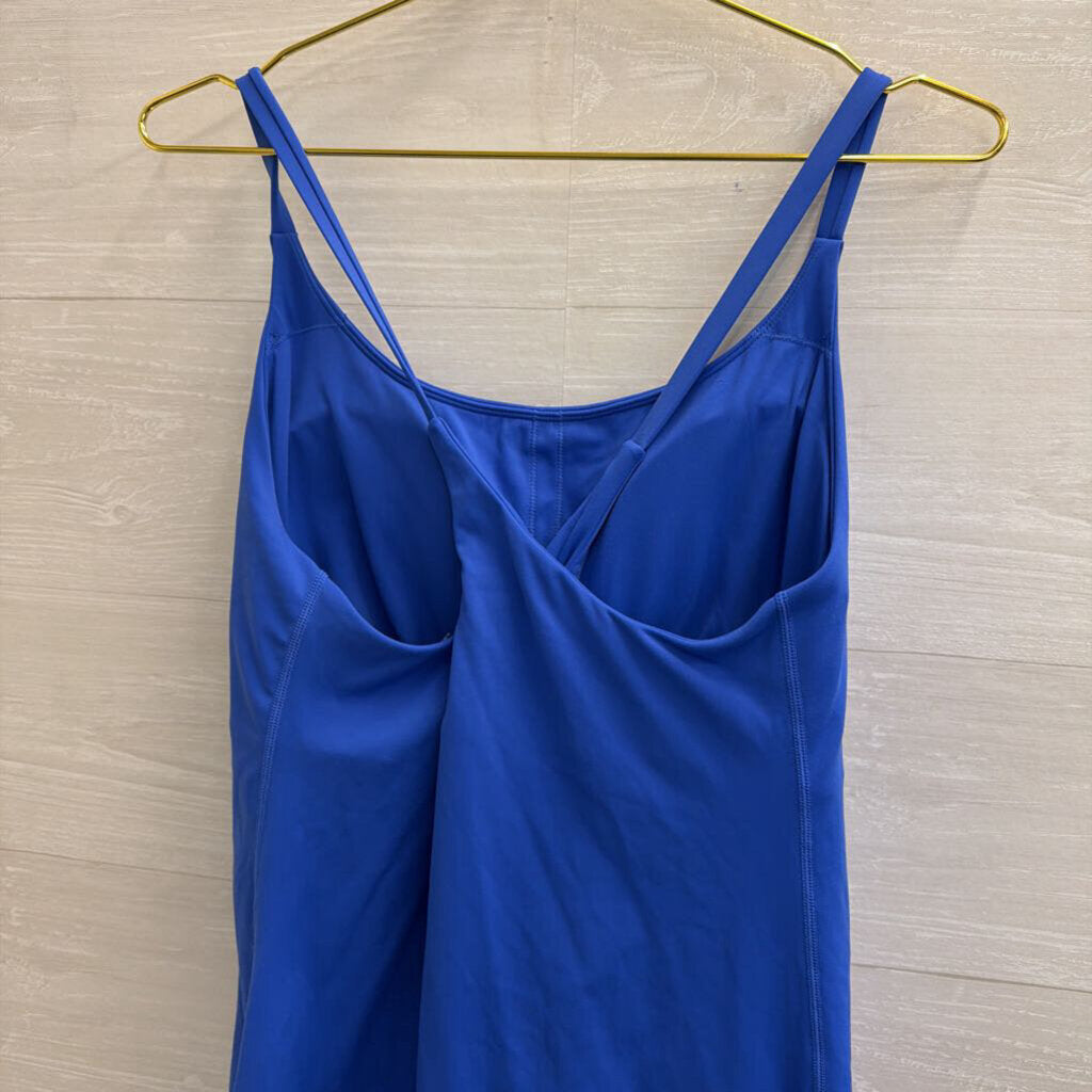 Halara Blue Athletic Dress With Shorts Large