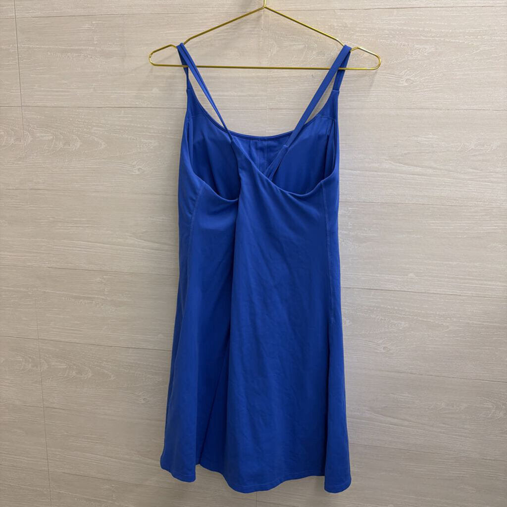 Halara Blue Athletic Dress With Shorts Large