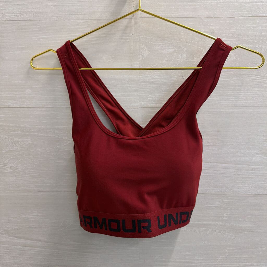 Under Armour Red Sports Bra Extra Large