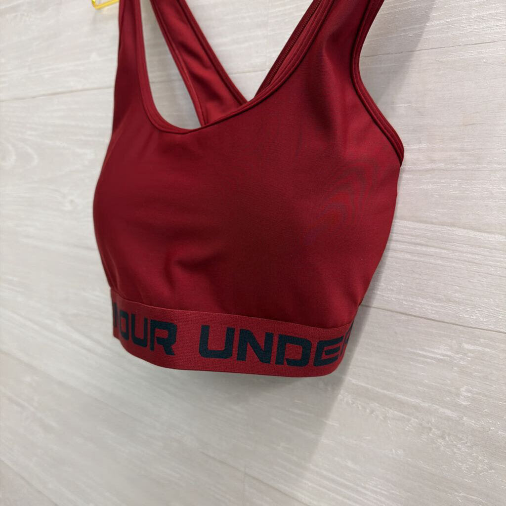 Under Armour Red Sports Bra Extra Large