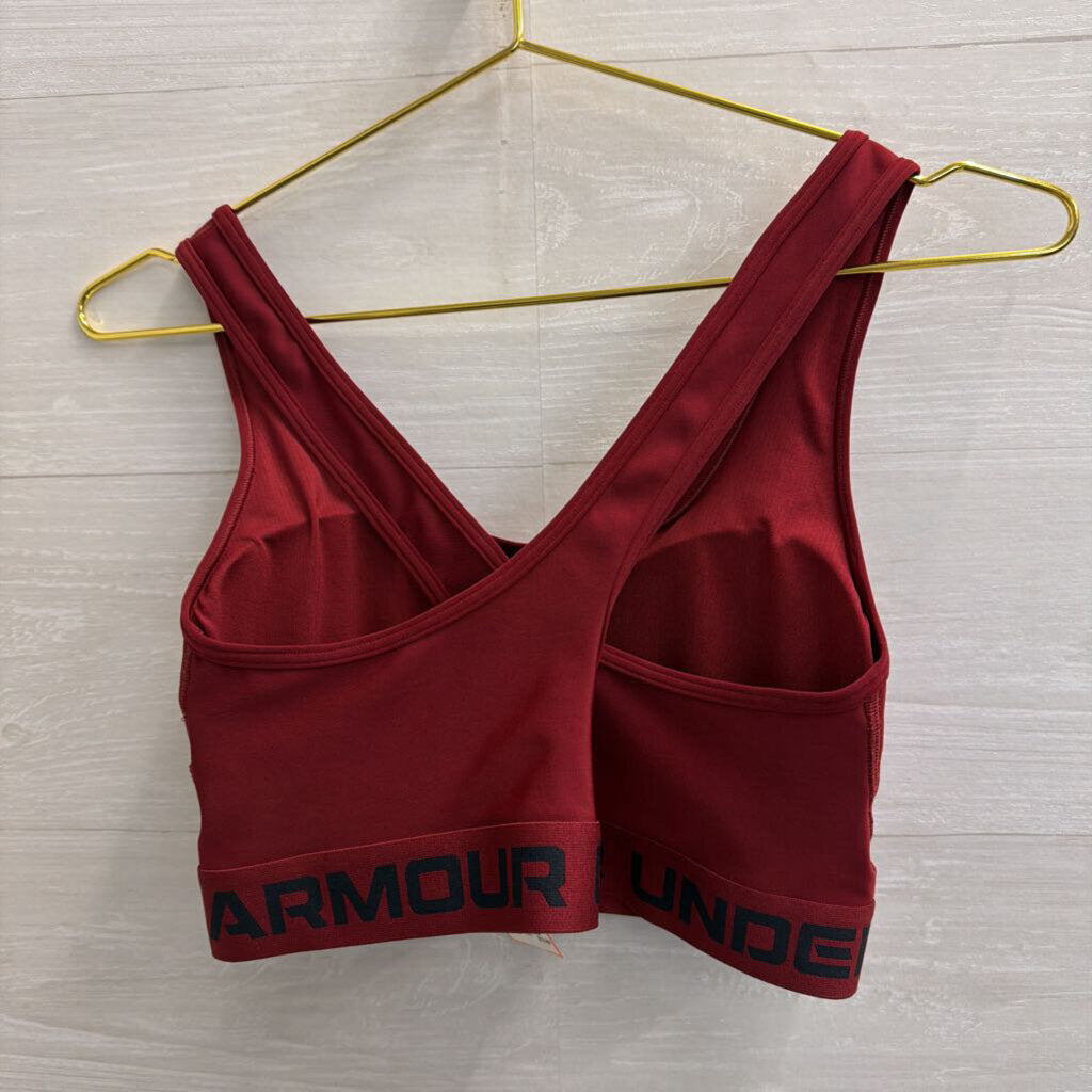 Under Armour Red Sports Bra Extra Large