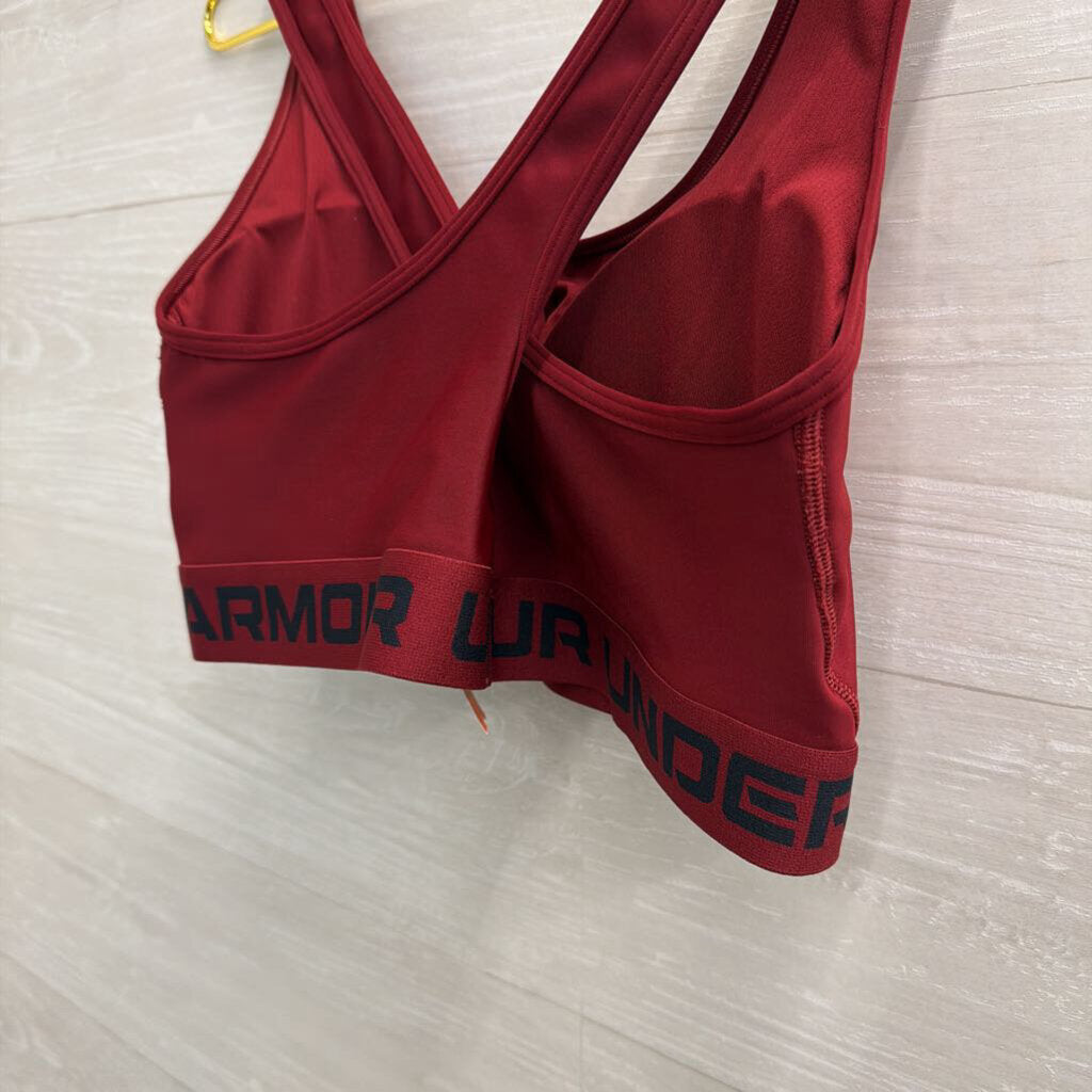 Under Armour Red Sports Bra Extra Large