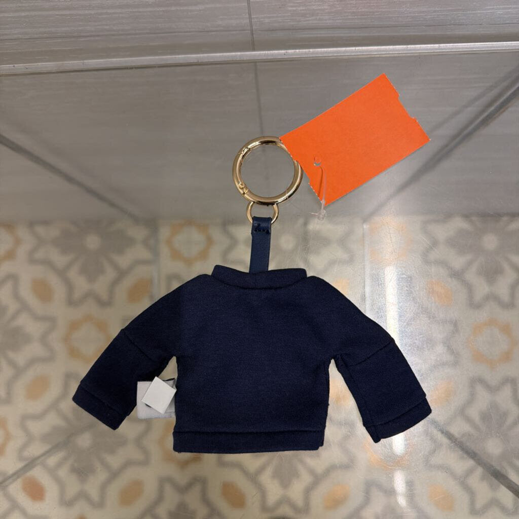 Parke X Target Navy Mock Neck Sweatshirt Key Chain