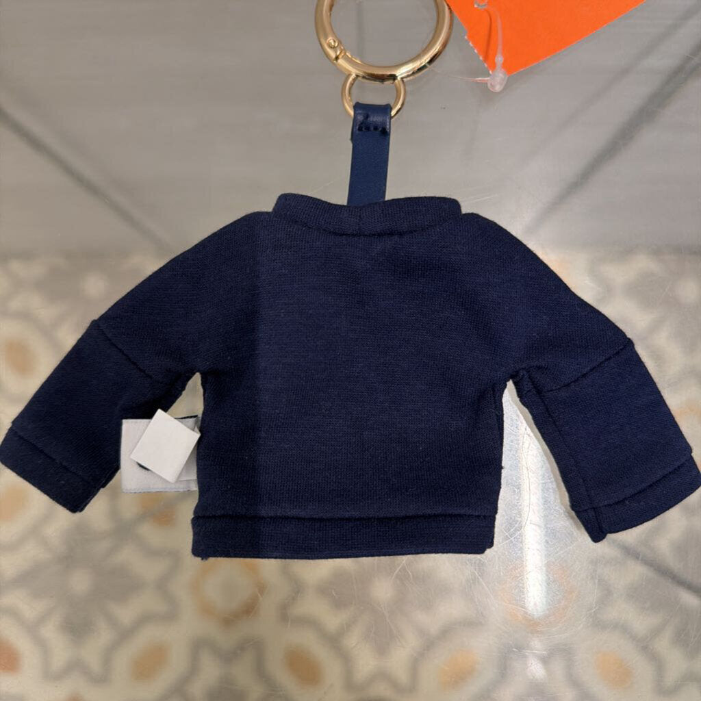 Parke X Target Navy Mock Neck Sweatshirt Key Chain