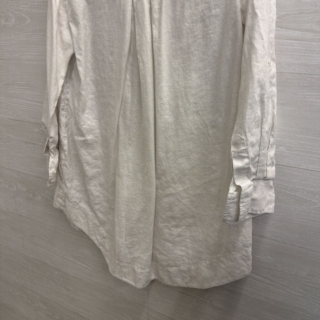 Lafayette 148 100% Linen Button Up Tunic 6