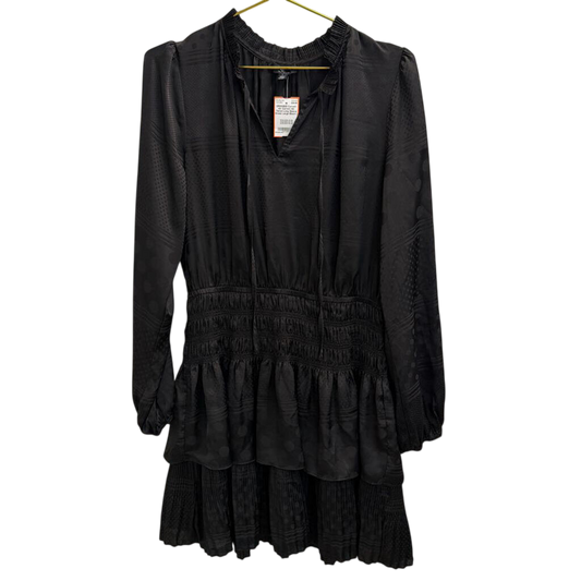 Current Air Tiered Long Sleeve Dress Large