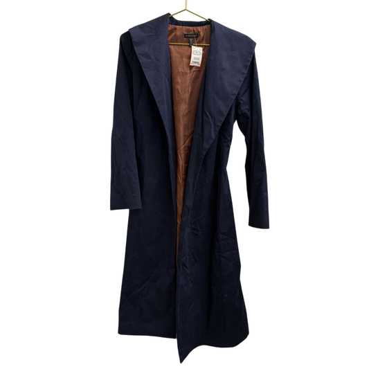 Eileen Fisher Navy Trench Jacket Medium
