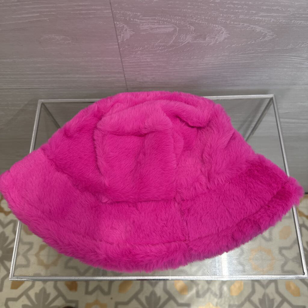 Soft Pink Fuzzy Hat
