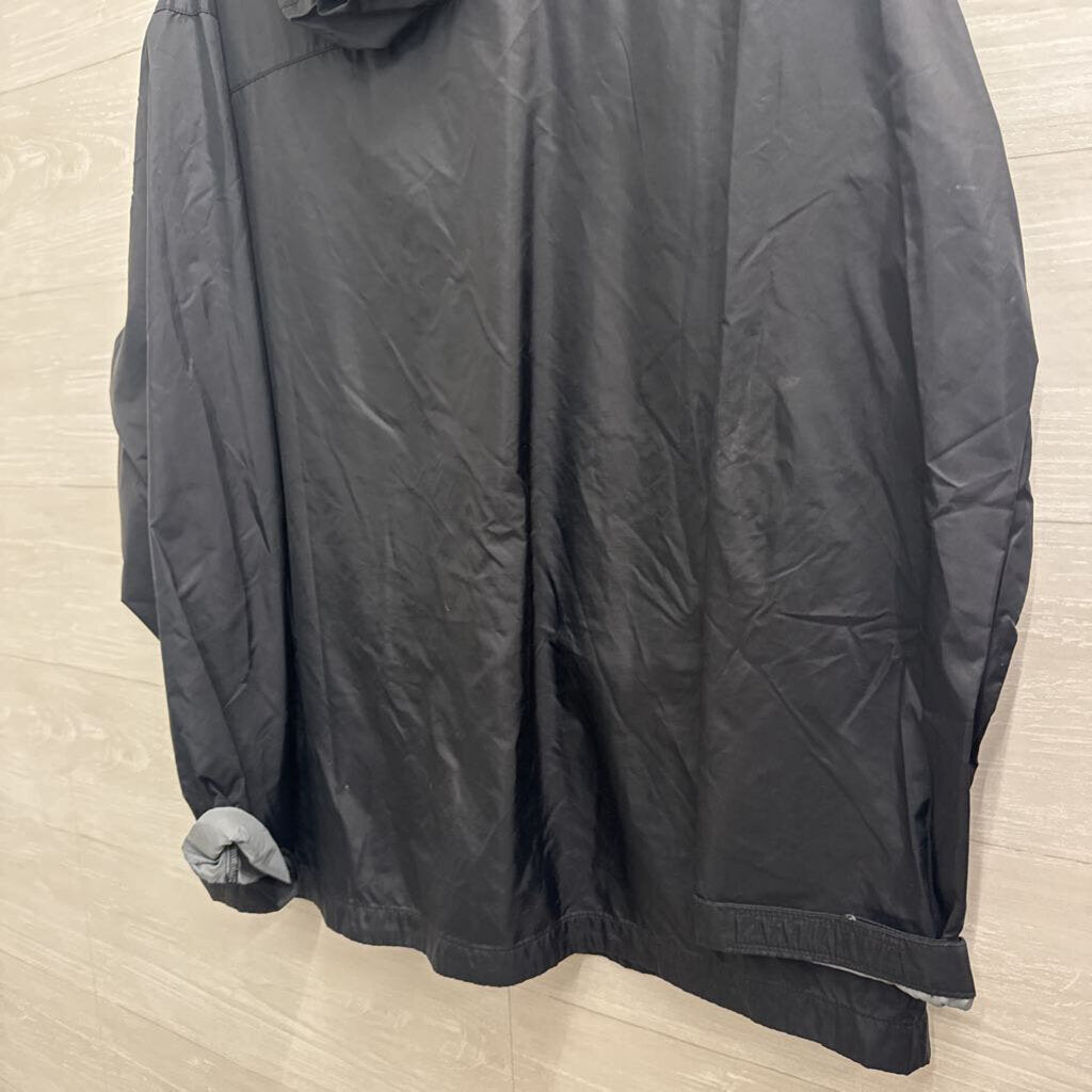 Columbia Black Lightweight Long Sleeve Zip Up Hooded Jacket Extra Large