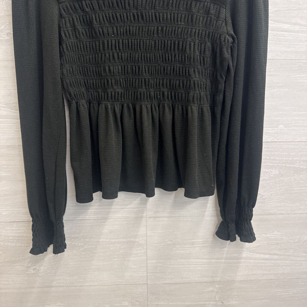 Altar'd State Black Long Sleeve Top Large