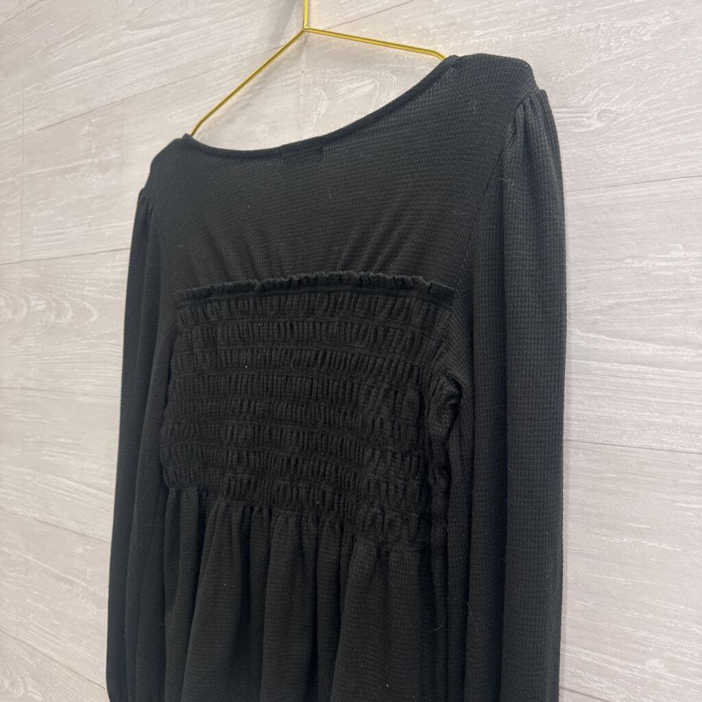 Altar'd State Black Long Sleeve Top Large