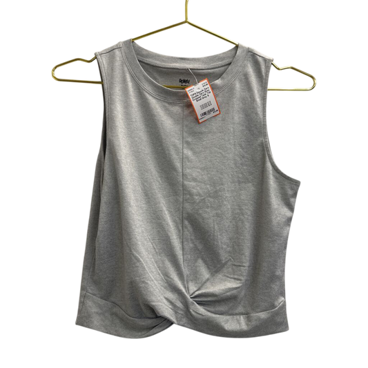 Double Zero Grey Cropped Tank Top Small