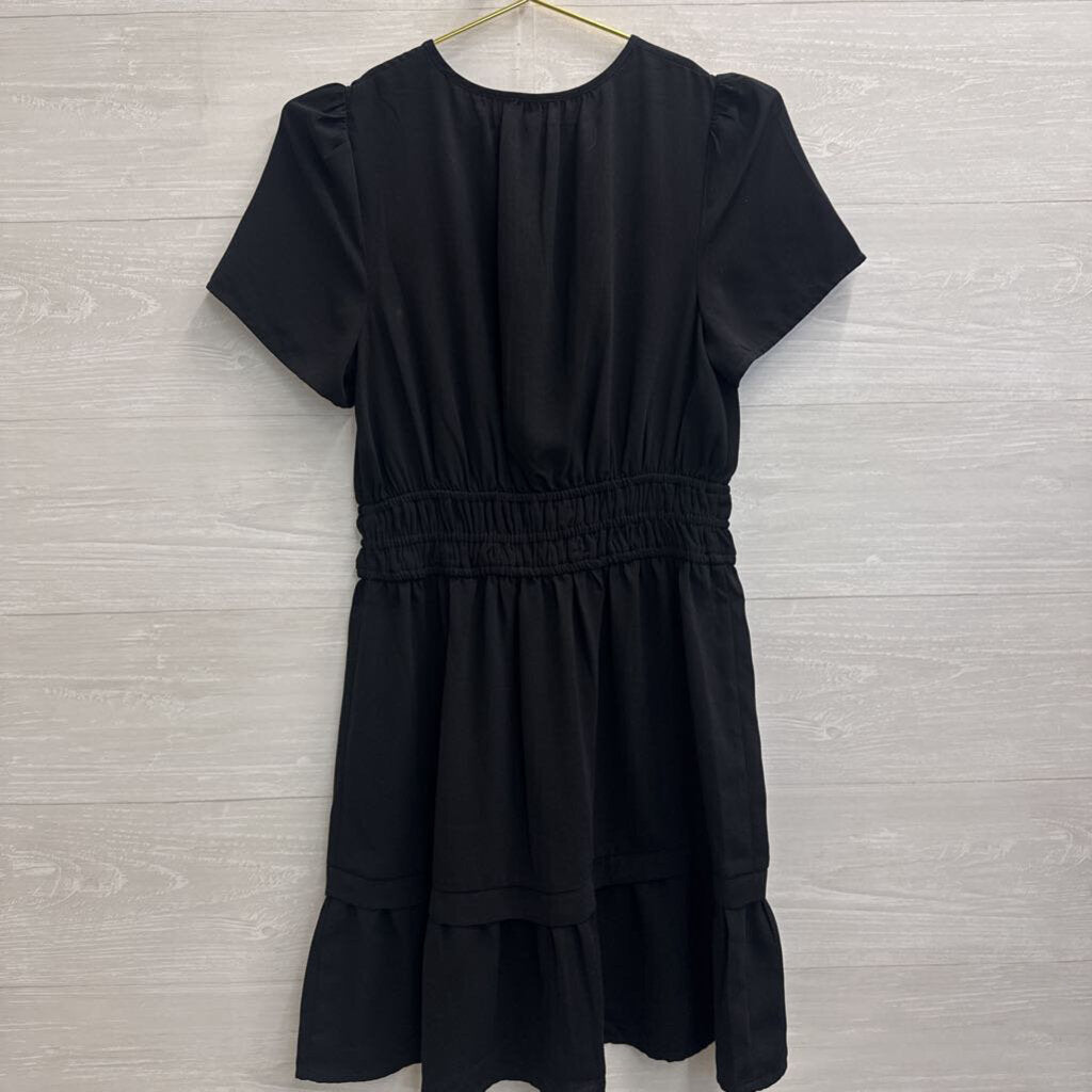 Express Black Short Sleeve Dress Small