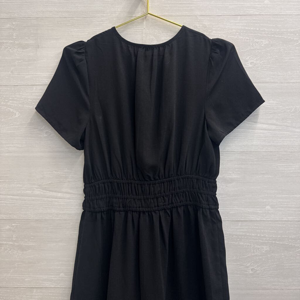 Express Black Short Sleeve Dress Small
