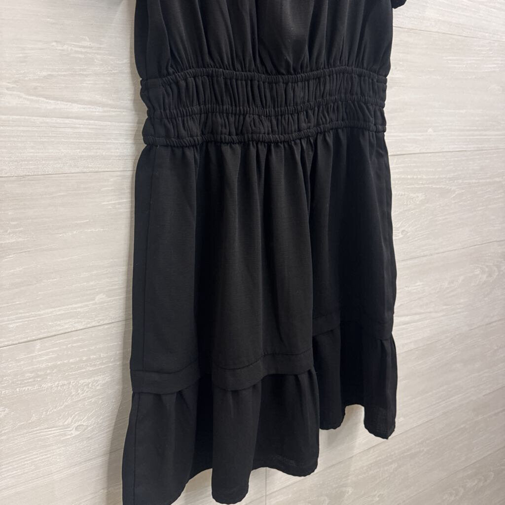 Express Black Short Sleeve Dress Small