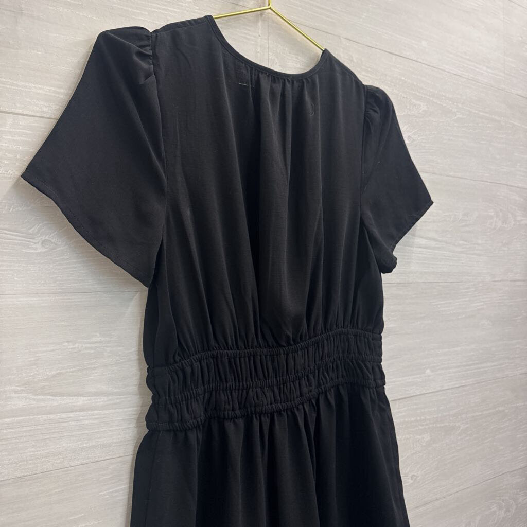 Express Black Short Sleeve Dress Small