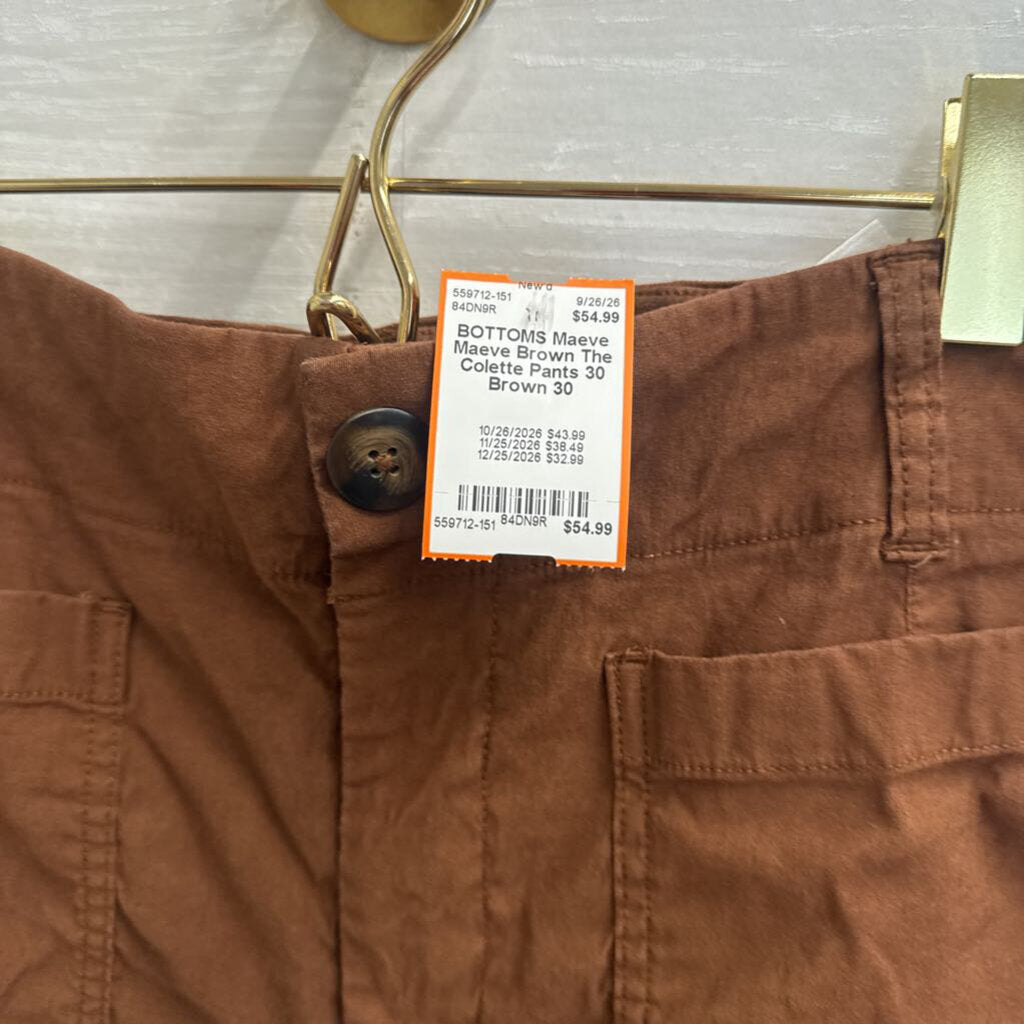 Maeve Brown The Colette Pants 30
