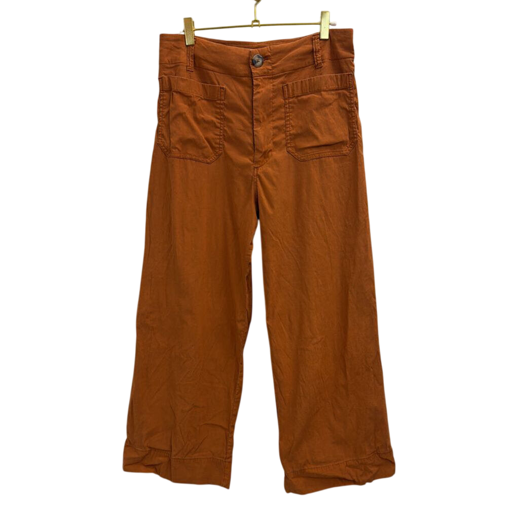 Maeve Orange The Colette Pants 30