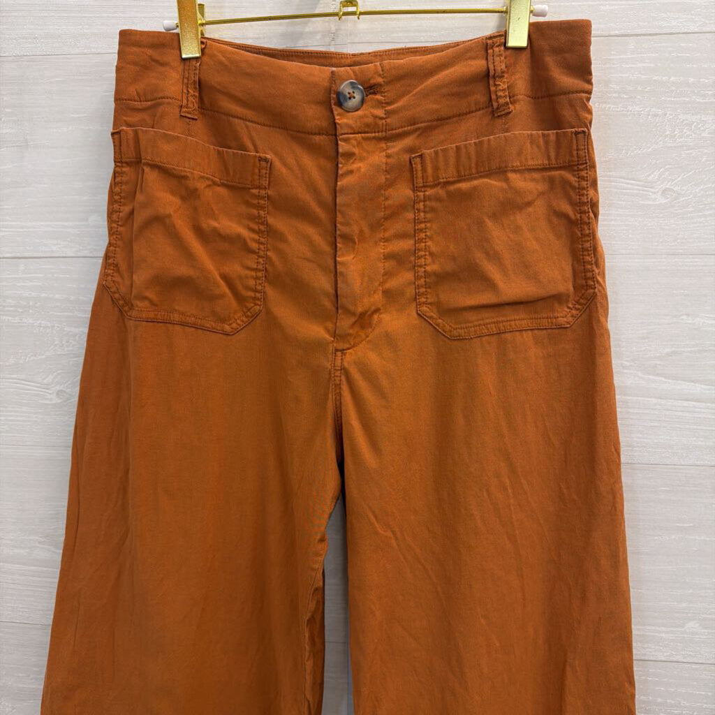 Maeve Orange The Colette Pants 30