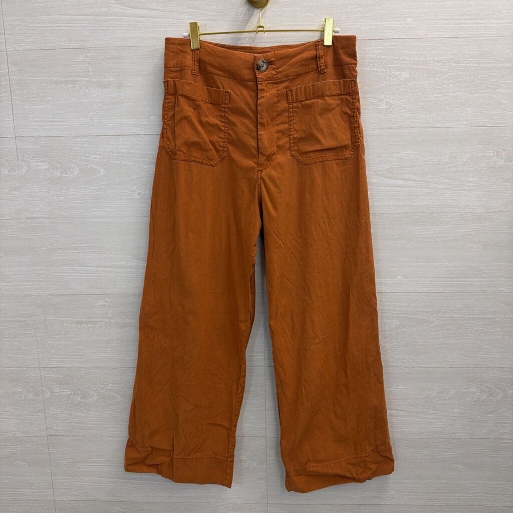 Maeve Orange The Colette Pants 30