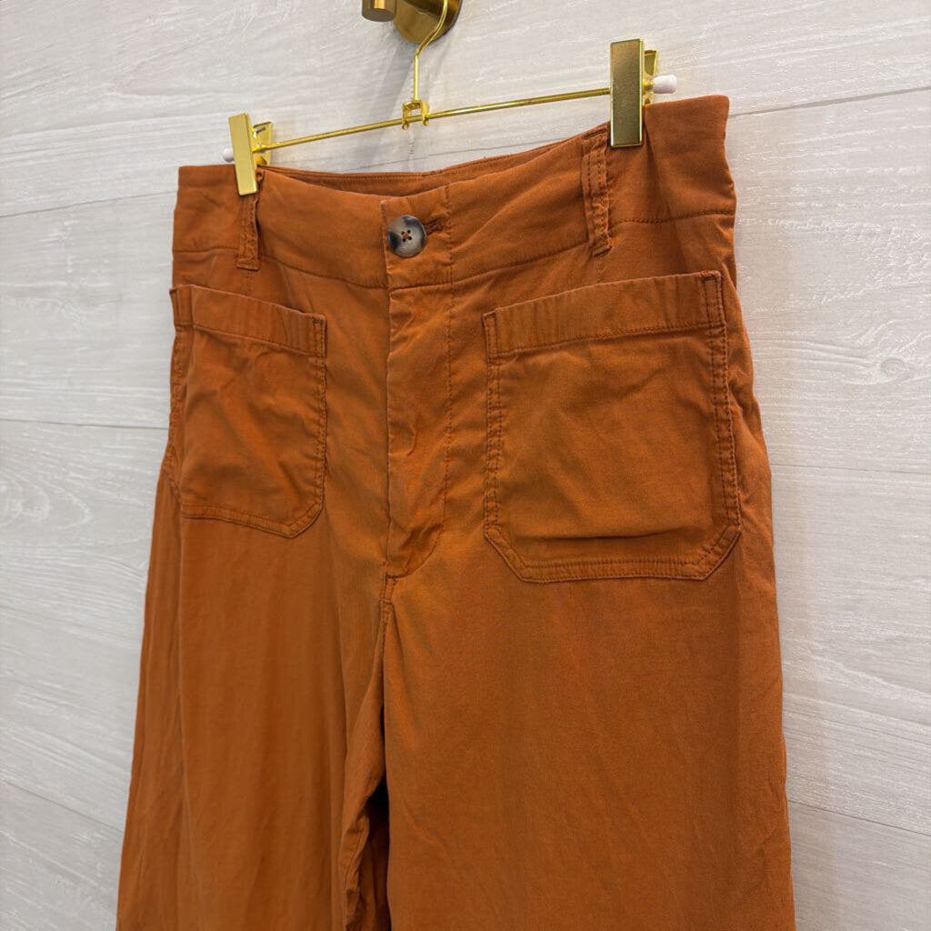 Maeve Orange The Colette Pants 30